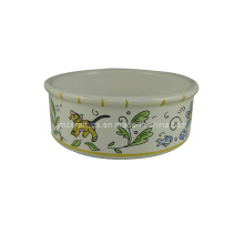 Ceramic Pet Cat Bowl (CZJM3130)